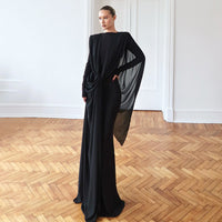 Sexy Slim-Fit Irregular Mesh Dress For Women