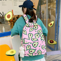 Junior Women's Campus School Bag College Student Backpack