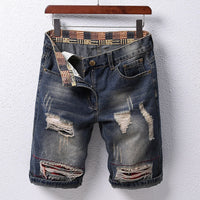 Fashionable Driven Trendy Patchwork Shorts