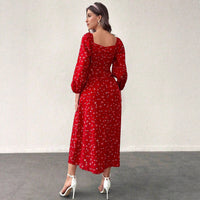 Resort-style Belted Maxi Dress Womens Clothing