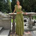 Sexy Lace Chiffon Cardigan T-shirt Loose Sheer Bandage Long Dress