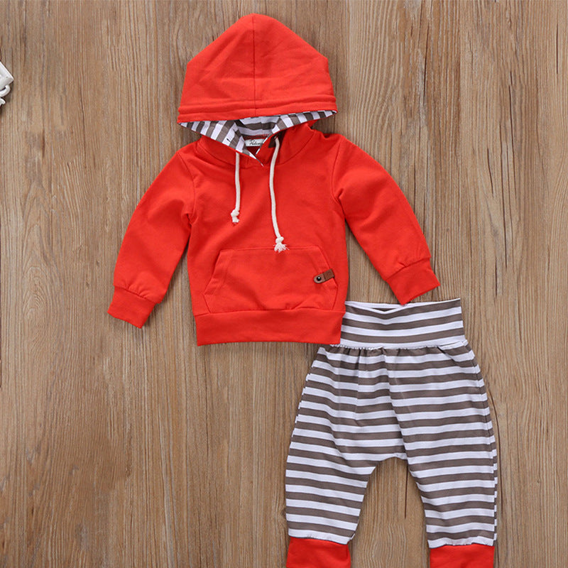 Casual Children's Clothing Men and Women New Hooded