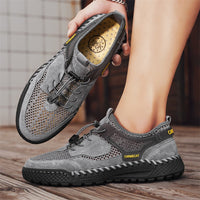 Hand-stitched All-match Breathable Comfortable Genuine