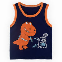 Children's cotton sleeveless vest