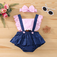 Infant Children's Wear Triangle Rompers