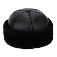 Haining Genuine Leather Cowhide Landlord Hat