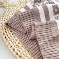 Korean Version Of Plaid Cardigan For Children