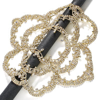 Floral Temperament Retro Bride Headband Rhinestone