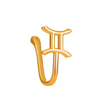 European And American 12 Constellation Piercing Free Nose Clip Ins Fashion