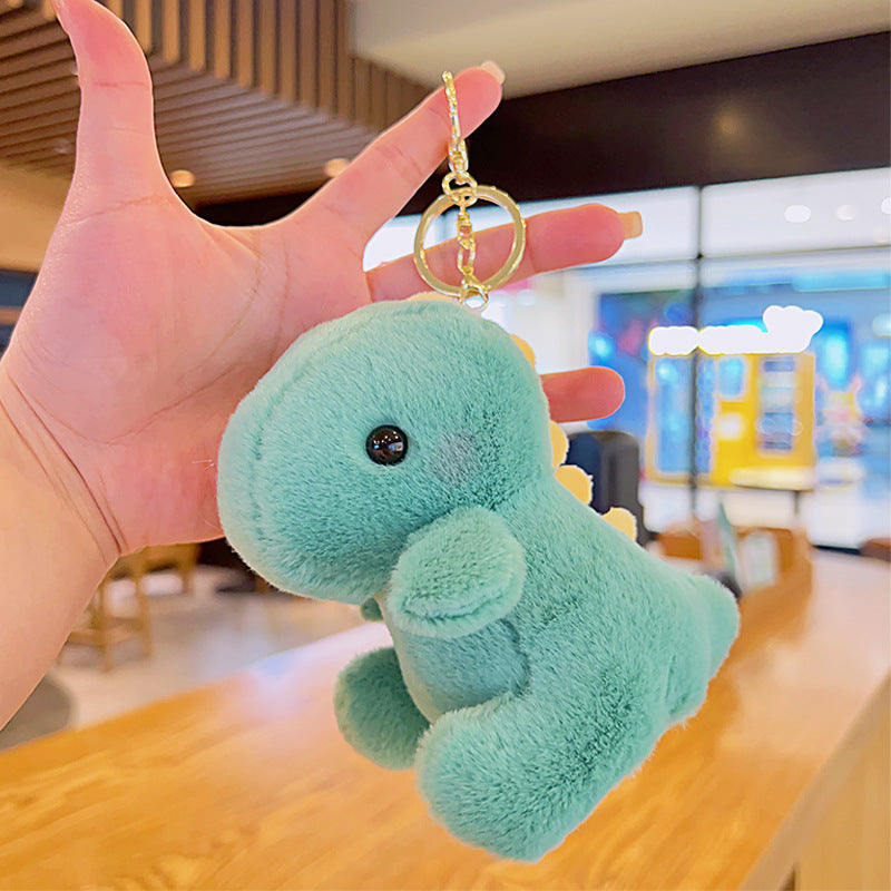 Cute Dinosaur Plush Toy Doll Cartoon Key Button