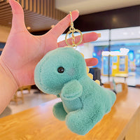 Cute Dinosaur Plush Toy Doll Cartoon Key Button