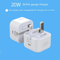 British 20WPD Adapter Mobile Phone Charger