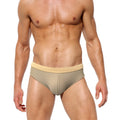 Back Mesh Cup Men's Swimming Trunks Low Waist Sexy Hot Springs Triangle