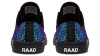 Fashion Printed Couple High Top Canvas Shoes