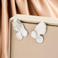 Premium Fashion Irregular Earrings, High-End Unique Niche Design, Stainless Steel Earrings Jewelry For Women
