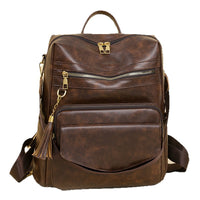 Retro Women's Backpack Large Capacity