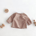 Children's Plaid Shirt Autumn South Korea