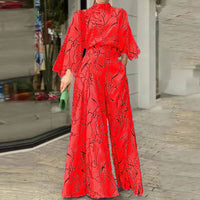 Elegant Striped New Print Jumpsuit For Women