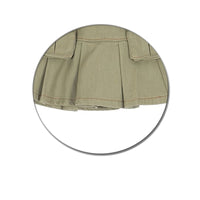 Women's Retro Multi-pocket Workwear Denim Skirt