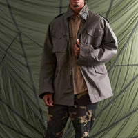 Mid-length Wear-resistant Warm Shell Jacket