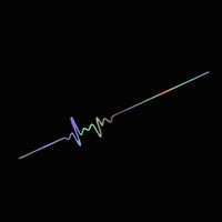 Car ECG Creative Heartbeat Motorcycle Body Bumper Decorative Stickers
