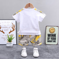 Boys' Casual Children's Children's Clothing Casual Short-sleeved Shorts