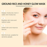 Rice Honey Nourishing And Brightening Facial Mask Moisturizing