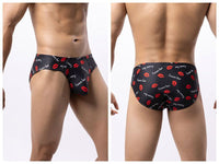 Men's Sexy Print Briefs New