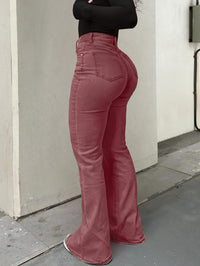 Women's High Waist Flared Fashion Stretch Jeans