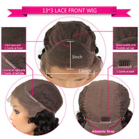 Wig Synthetic Front Lace Headgear