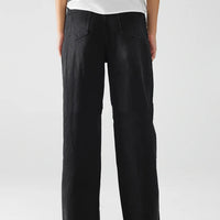 Women's European And American Fashion Rivet Wide-leg Jeans