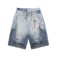 Men's Summer New Straight American Style Loose Casual Capri Pants