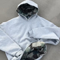 Front And Back Wear Casual Sweatshirt Men