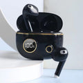 Binaural Sports Mini Cute Semi-in-ear Digital Display Headphones