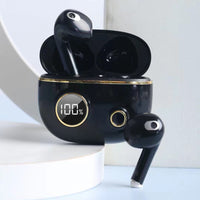Binaural Sports Mini Cute Semi-in-ear Digital Display Headphones