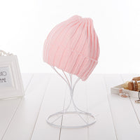 Lovers knitted hat candy color