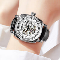 Leather Belt Watch Needles Luminous Waterproof Watches