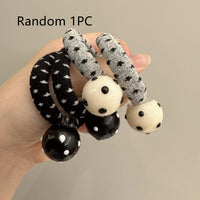 Polka Dot Rubber Band High Elasticity Simple And Seamless