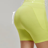 7A Antibacterial Cycling Pants European And American Plus Size Sports Shorts