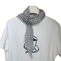 Removable Retro Affordable Luxury Dignified Flowers Silk Scarf