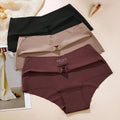 High Waist Plus Size Underwear Women's Half Sheath High Open Briefs