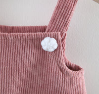 Two-piece embroidered fleece skirt