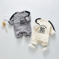 Number and fleece jumpsuit