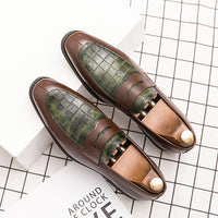 Fashion Pointed Toe Trend British Men's Wedding Shoes