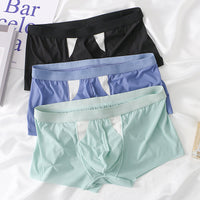 Ice Silk Underwear Double-layer Hole Bag Dry Wet Separation