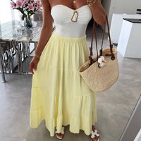 Stylish Elegant And Minimalist Pleated Skirt For Everyday Casual Wear