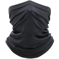 Ski half face cold winter warm hooded scarf
