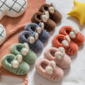 Cartoon Rabbit Boys And Girls Cotton Slippers