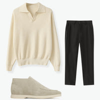 Men's Solid Color Loose Long Sleeves