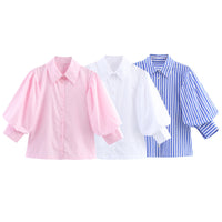 Fashion Casual Loose Women's Wear Long-sleeved Shirt